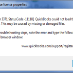 Quickbooks Licence error